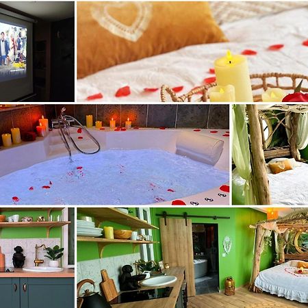 La Jungle Insolite, Spa, Ecran Cinema, Lit A Baldaquin King Size, Day Use, 10 Min Centre Amiens Eksteriør bilde
